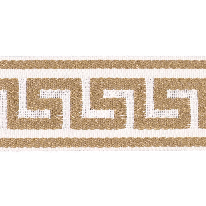 Schumacher Ganton Tape Indoor/Outdoor Brown Trim 72399