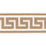 Schumacher Ganton Tape Indoor/Outdoor Brown Trim Sample 72399