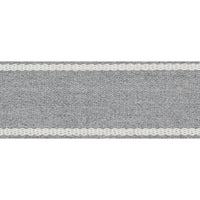 Schumacher Sullivan Tape Indoor/Outdoor Grey Trim 72402