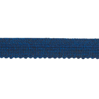 Schumacher Eubie Lip Cord Indoor/Outdoor Navy Trim 72425