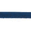 Schumacher Eubie Lip Cord Indoor/Outdoor Navy Trim 72425