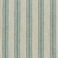 Schumacher Horst Stripe Sky Fabric 72603