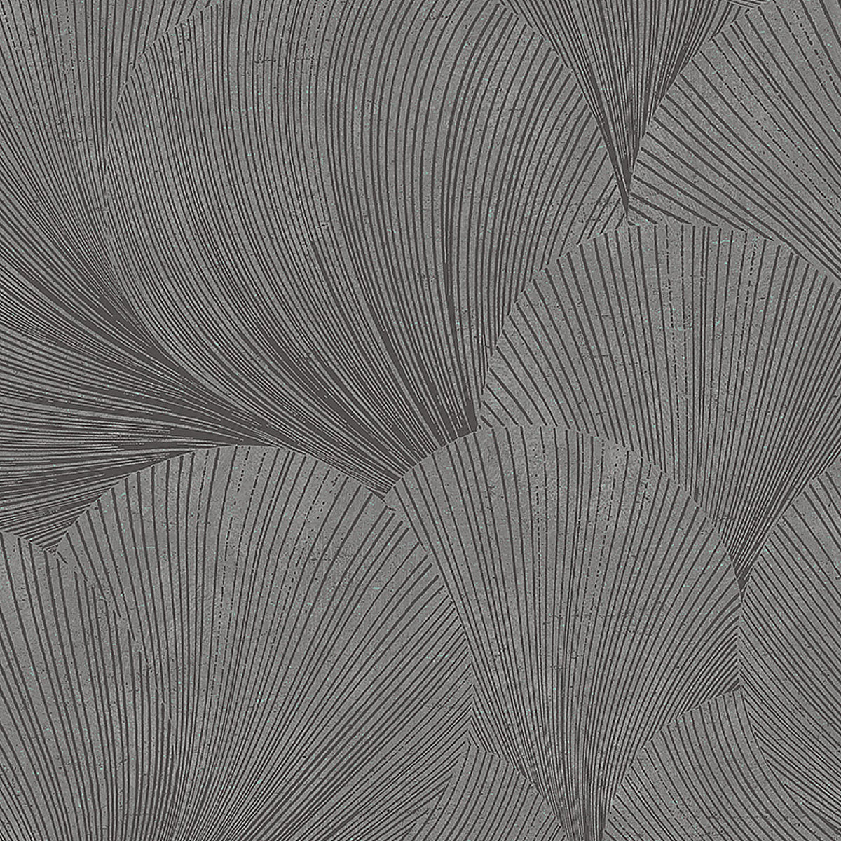 Schumacher Mirage Charcoal Wallpaper Sample 7262