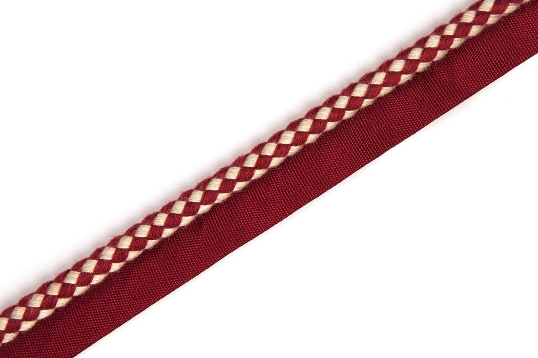 Christopher Farr Circus Ruby Trim Sample