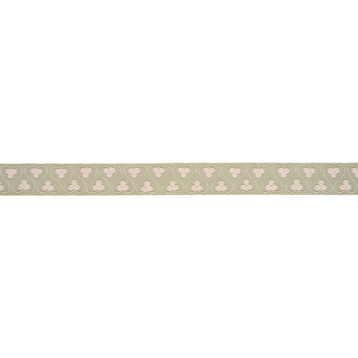 Schumacher Coquette Tape Celadon Trim 72744