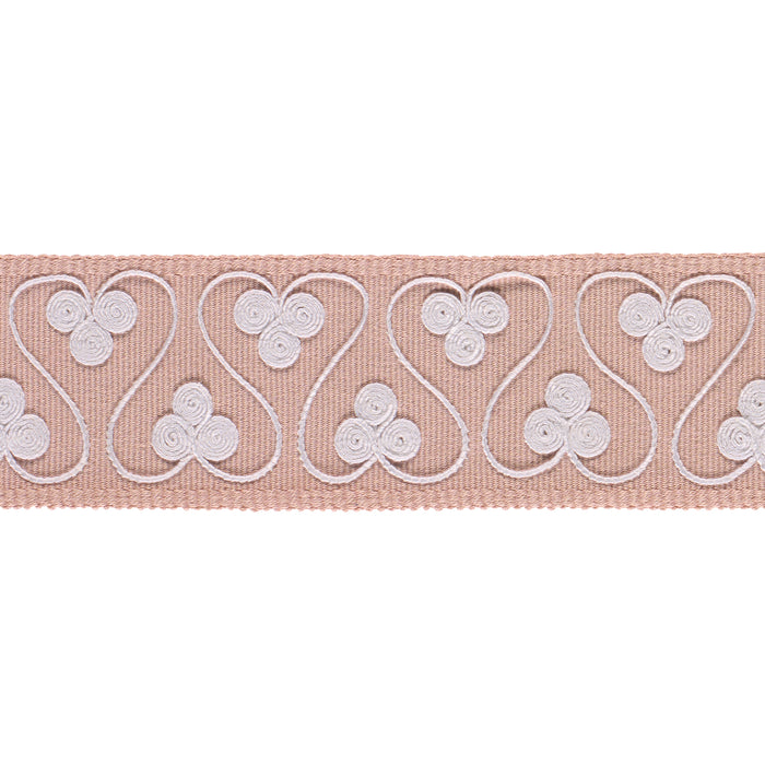 Schumacher Coquette Tape Blush Trim 72746
