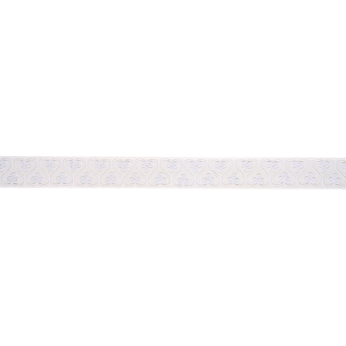 Schumacher Coquette Tape White Trim 72747