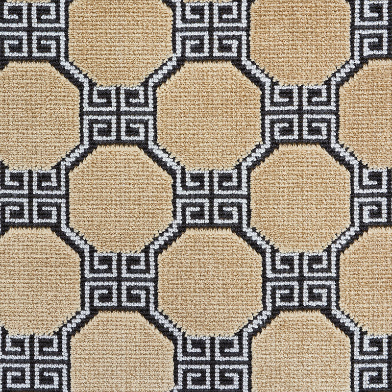 Schumacher Octavia Velvet Gold Fabric Sample 72791