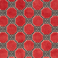 Schumacher Octavia Velvet Ruby Fabric 72796