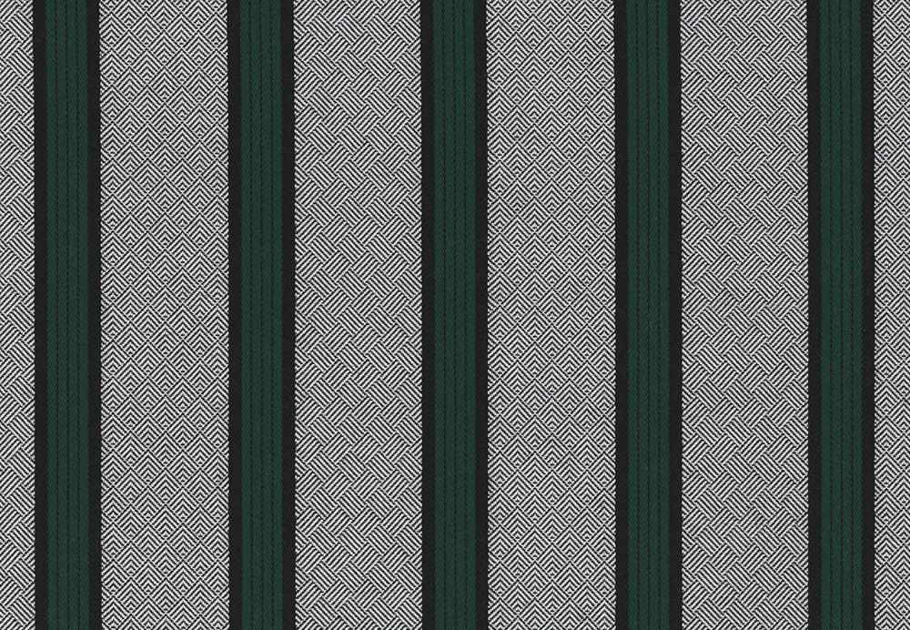 Perennials Kabuki Stripe Emerald Fabric 728-347