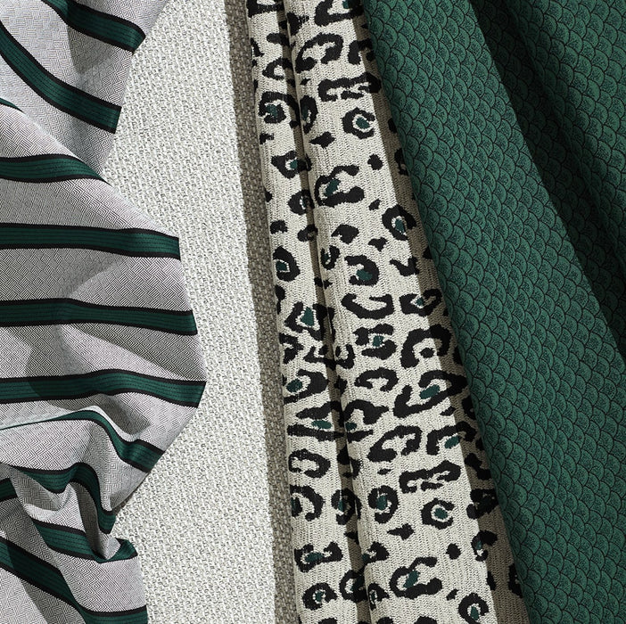 Perennials Kabuki Stripe Shell Fabric Sample 728-128