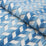 Schumacher Chevron Strie Velvet Porcelain Fabric 72815