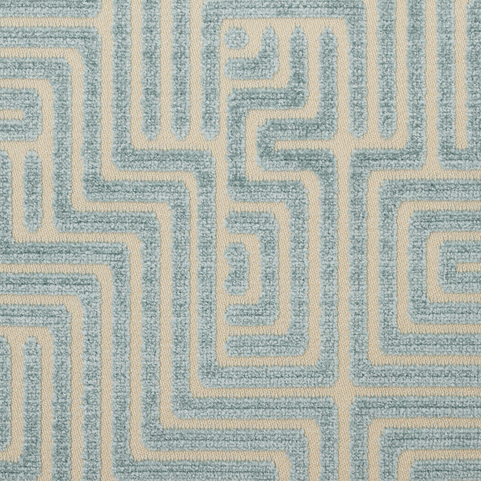 Schumacher Lisboa Velvet Sky Fabric Sample 72954