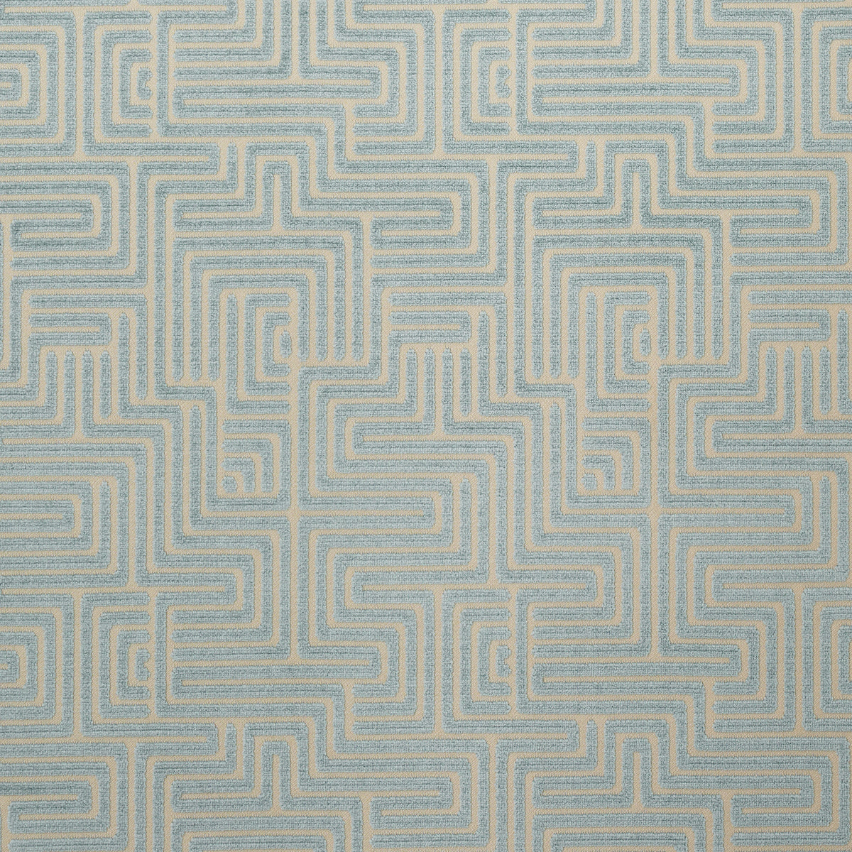 Schumacher Lisboa Velvet Sky Fabric Sample 72954