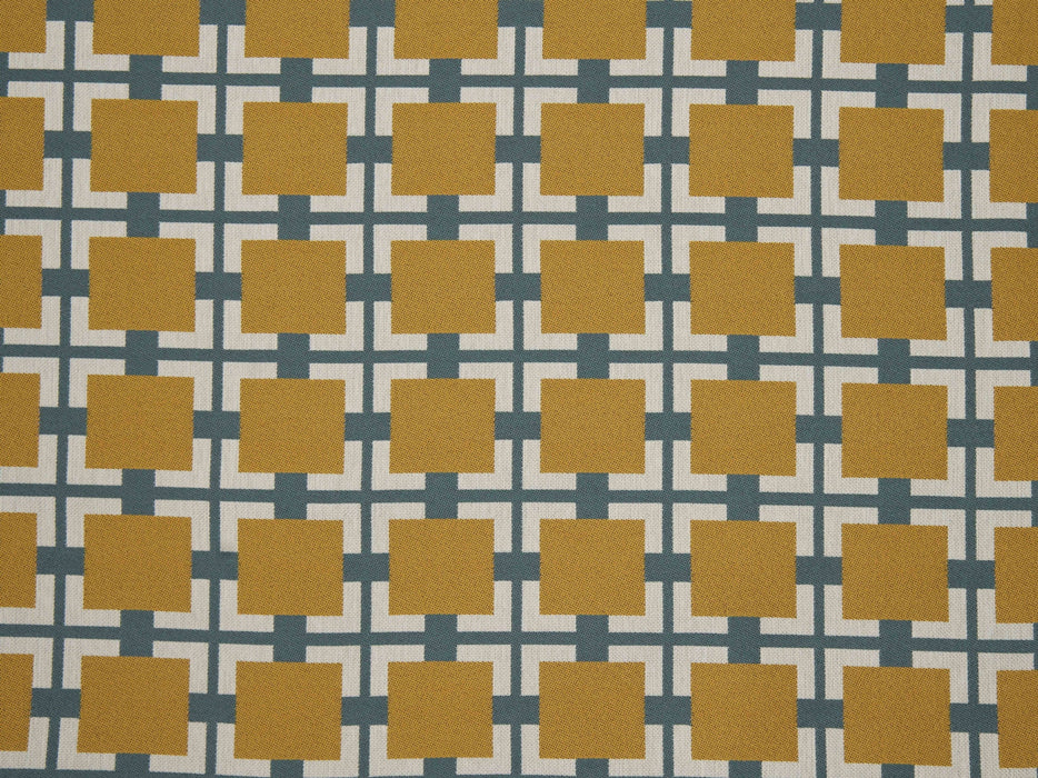 No.9 Thompson Piazza Golden Teal Fabric N9012377001