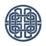 Schumacher Chinoiserie Applique Blue Trim 73041