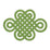 Schumacher Good Luck Knot Applique Jade Trim 73053