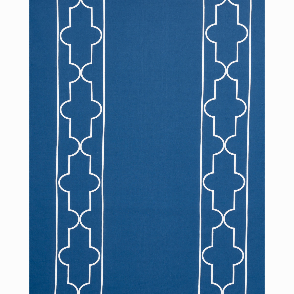 Schumacher Limitless Lattice Royal Fabric Sample 73073