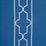 Schumacher Limitless Lattice Royal Fabric Sample 73073