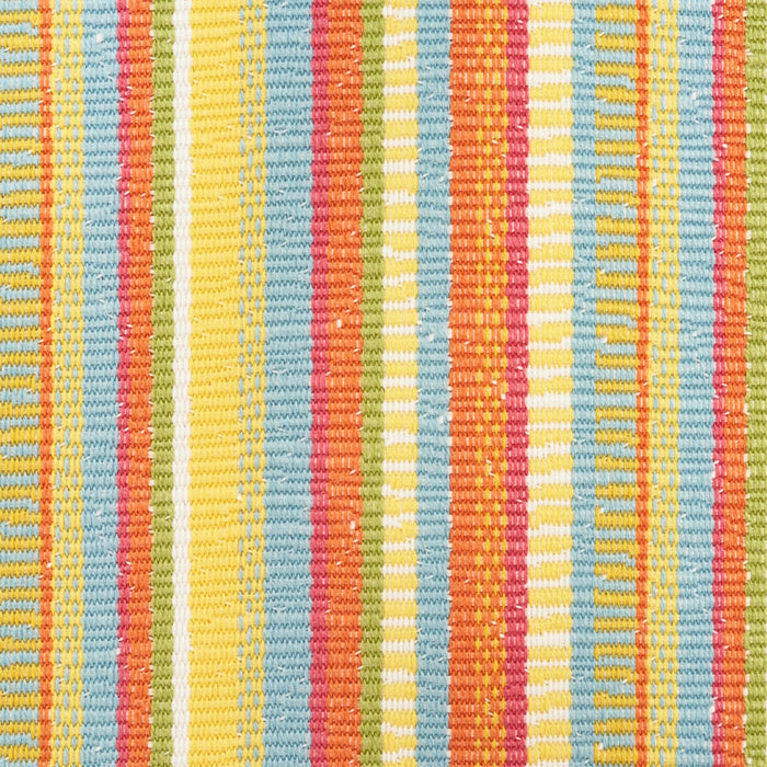 Schumacher Primavera Stripe Marigold Fabric 73110
