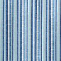 Schumacher Primavera Stripe Sea Fabric 73112