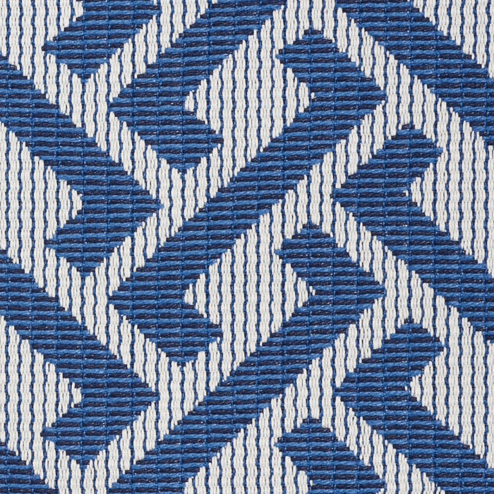 Schumacher Fresh Air Indoor/Outdoor Marine Fabric Sample 73120