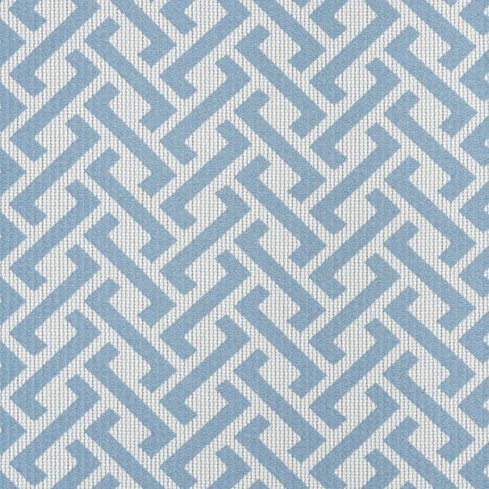 Schumacher Fresh Air Indoor/Outdoor Sky Fabric Sample 73122