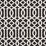 Schumacher Imperial Trellis Indoor/Outdoor Black Fabric 73162