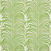 Schumacher Zebra Palm Indoor/Outdoor Leaf Fabric 73171