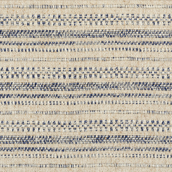 Schumacher Rustico Indigo Fabric 73261