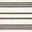 Schumacher Dune Stripe Black Fabric 73290