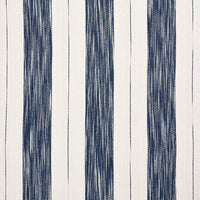 Schumacher Arroyo Stripe Indigo Fabric 73311