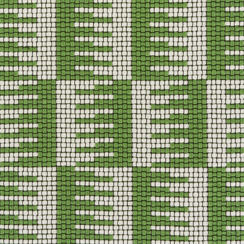 Schumacher Dovetail Indoor/Outdoor Green Fabric 73321