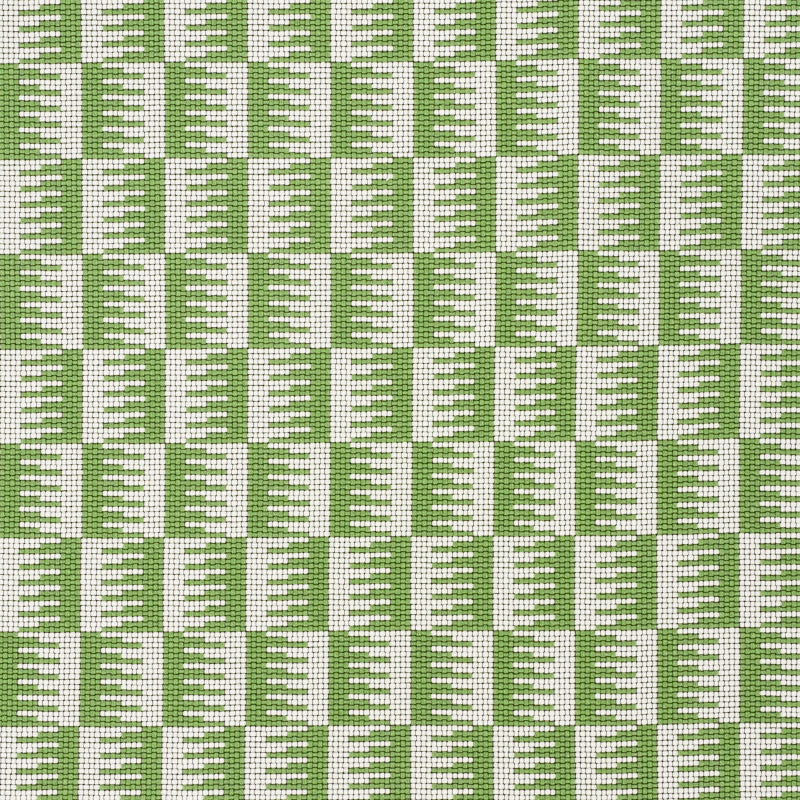 Schumacher Dovetail Indoor/Outdoor Green Fabric 73321