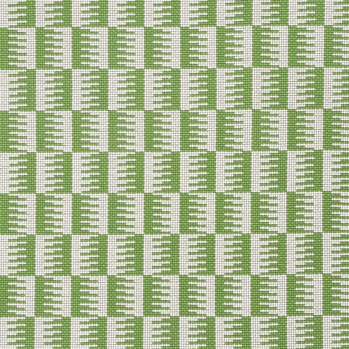 Schumacher Dovetail Indoor/Outdoor Green Fabric Sample 73321