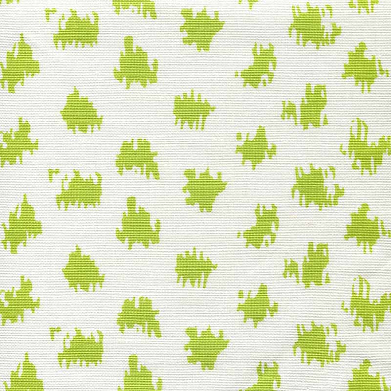 China Seas Zizi Spot Chartreuse Fabric 7340-05