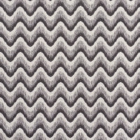 Schumacher Bargello Wave Graphite Fabric 73441