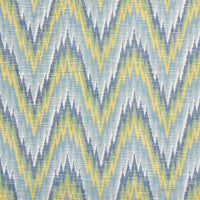 Schumacher Ibiza Flamestitch Pool Fabric 73460