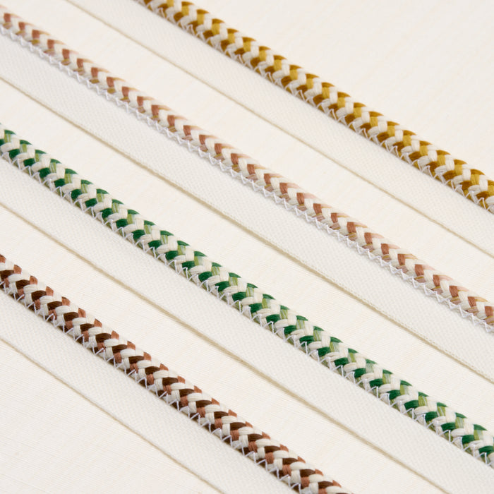 Schumacher Bolander Cord Indoor/Outdoor Green Trim Sample 73478