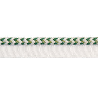 Schumacher Bolander Cord Indoor/Outdoor Green Trim 73478