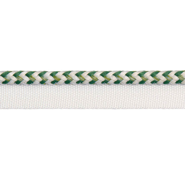 Schumacher Bolander Cord Indoor/Outdoor Green Trim Sample 73478