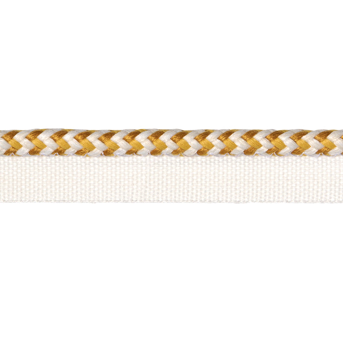 Schumacher Bolander Cord Indoor/Outdoor Yellow Trim Sample 73479