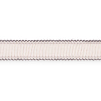 Schumacher Filippa Tape Indoor/Outdoor Grey Trim 73577