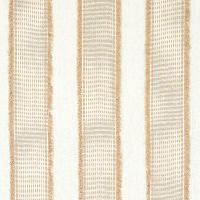 Schumacher Tulum Casement Natural Fabric Sample 73592