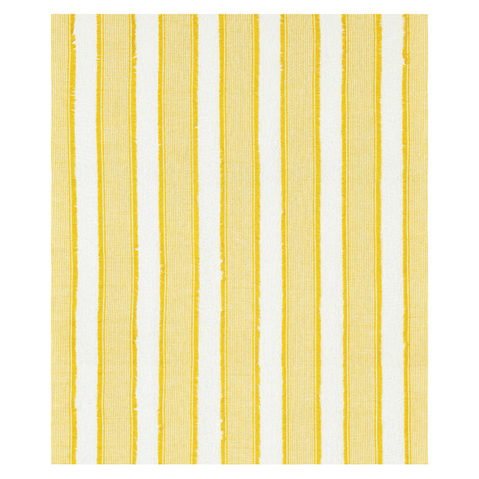 Schumacher Tulum Casement Yellow Fabric 73593