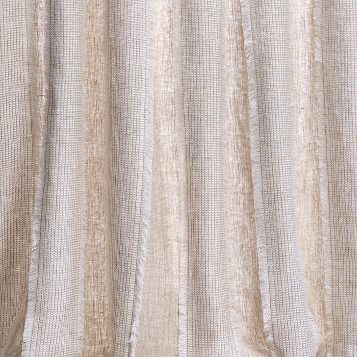 Schumacher Tulum  Casement Flax Fabric Sample 73596