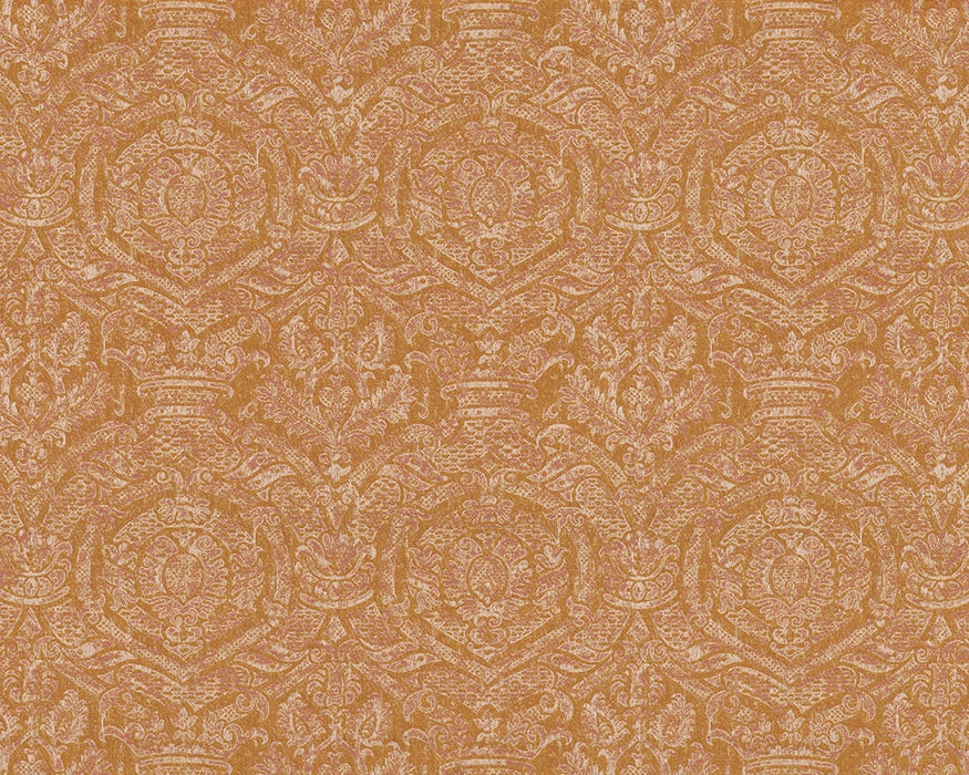 Perennials Go For Baroque Venetian Gold Fabric 736-394