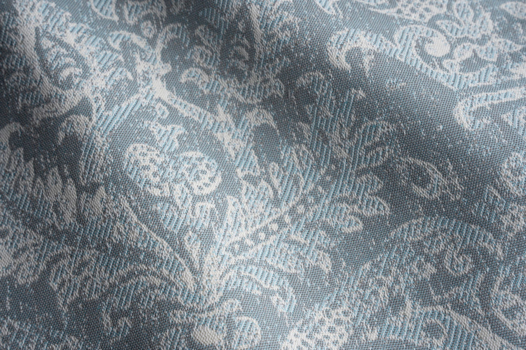 Perennials Go For Baroque Cerulean Fabric 736-398