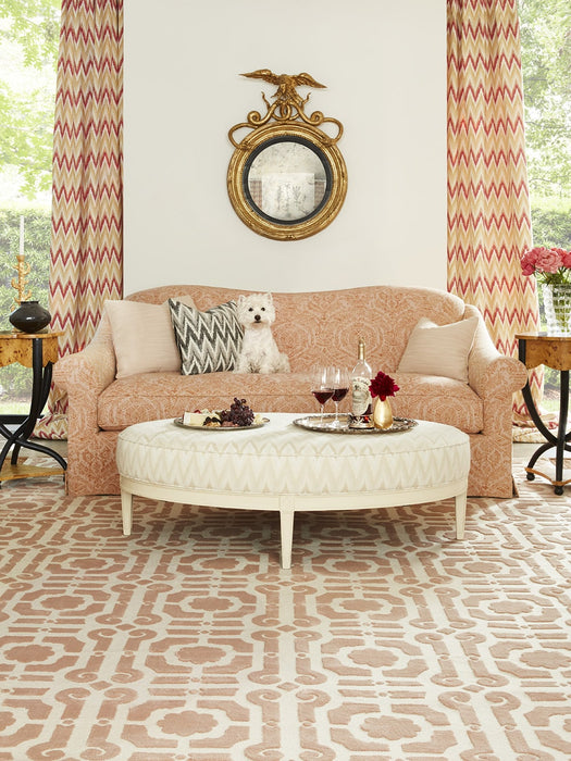 Perennials Go For Baroque Champagne Fabric 736-397