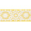 Schumacher Joelle Tape Yellow Trim 73624